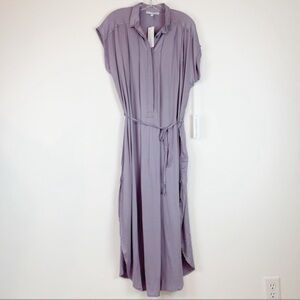 Young Fabulous & Broke lilac shirt dress NWT